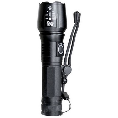 제스트 Z-P50 충전식 하이루멘스 플래시라이트