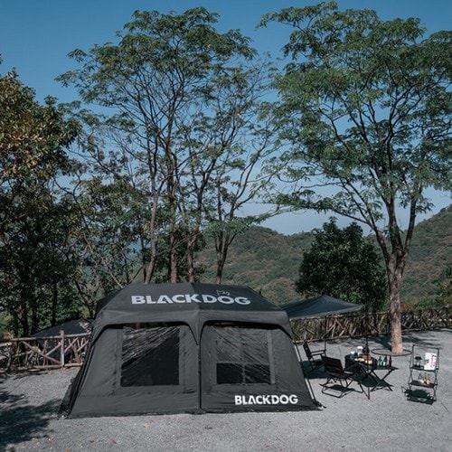 블랙독 블랙코팅 자동텐트